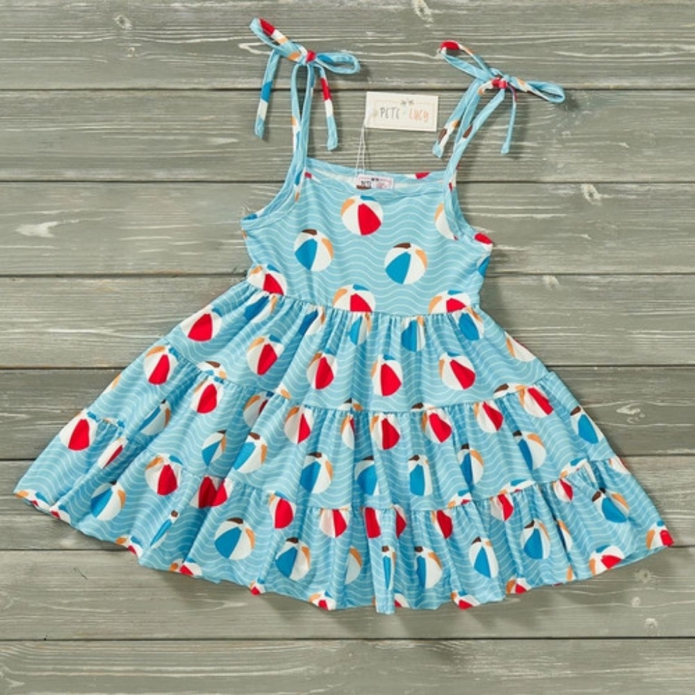 New Summer Girl Dress Pete + Lucy Collection Ballin' at the Beach